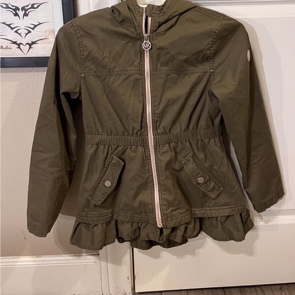 MICHAEL Michael Kors Olive Kids Raincoat